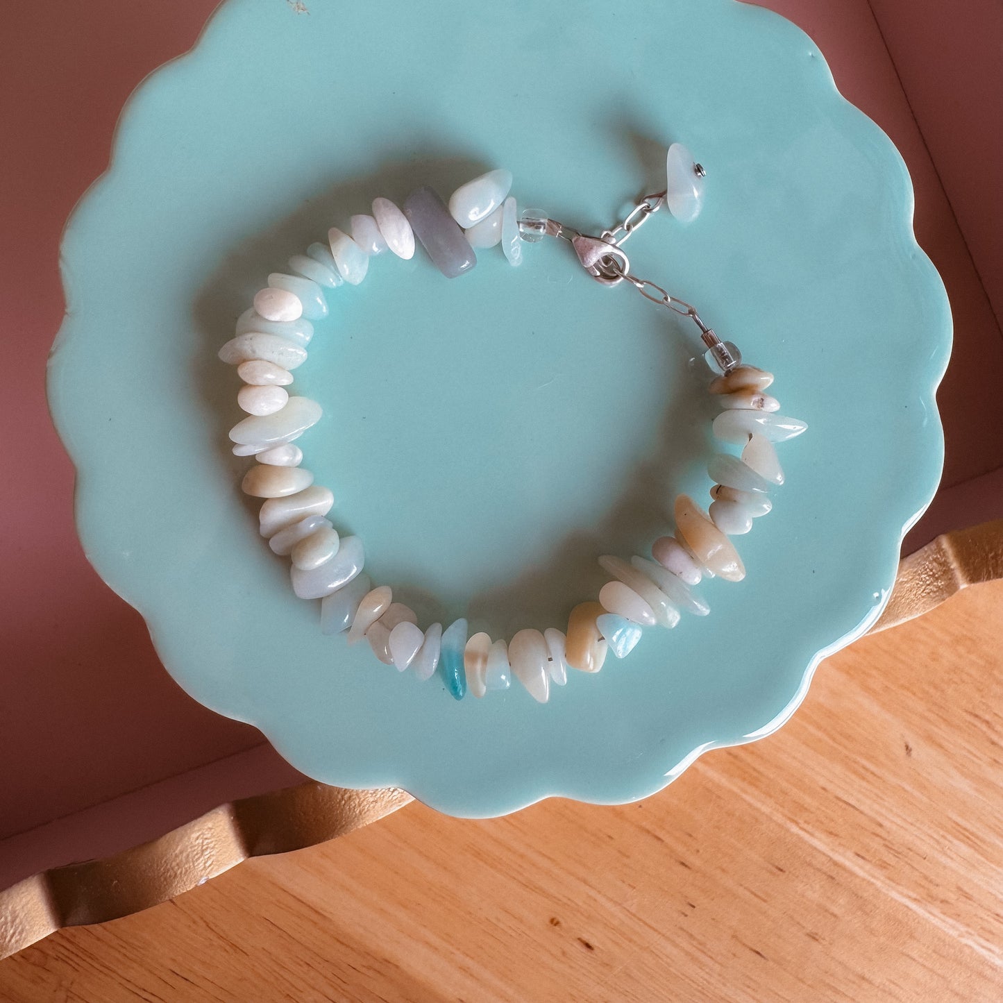 The Amazonite Pebble Bracelet